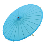 Umbrella  - Material: synthetic wood - Color: blue -...