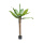 Banana tree 10 leaves made of artificial silk, in pot, stem made of natural fibre     Size: 180cm    Color: brown/green