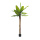 Bananenbaum 12 Blätter aus Kunstseide, im Topf, Stamm aus Naturfaser     Groesse: 240cm - Farbe: braun/grün #