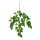 Birkenblattzweig mit 63 Blättern, Kunstseide     Groesse: 70x45cm    Farbe: grün
