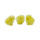 Poussin 3pcs./blister vraies plumes Color: jaune Size:  X 12cm