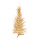 Korallenbaum Kunststoff, mit Glitter     Groesse:90cm    Farbe:gold