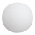 Boule de neige  floquée (avec attache) Color: blanc Size: Ø 15cm