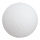 Boule de neige  floquée (avec attache) Color: blanc Size: Ø 20cm