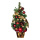 Sapin de Noël décoré 20 LED chaud/blanc Prise: 25A 250V Color: rouge/vert Size:  X Ø 45cm