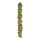 Guirlande de sapin décoré avec des boules et un ruban décoratif  Color: vert/or Size:  X 180cm