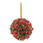Christmas ball cluster  - Material: decorated plastic -...