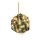 Christmas ball cluster decorated with 50 LEDs warm/white - Material: Plug: 25A 250V - Color: gold/green - Size: Ø 30cm