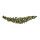Tannenswag geschmückt mit Kugeln und Schmuckband     Groesse:180cm    Farbe:grün/gold