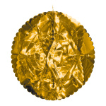 Foil ball  - Material: foldable metal foil - Color: gold...