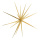 Sputnikstern zum Zusammensetzen, aus Kunststoff, glänzend     Groesse:Ø 38cm    Farbe:gold