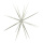 Sputnikstern zum Zusammensetzen, aus Kunststoff, glänzend Abmessung: Ø 38cm Farbe: silber