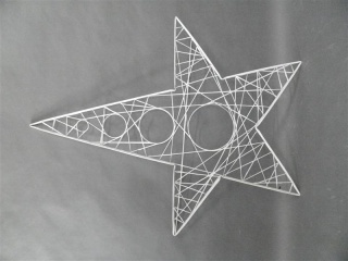 Fiberglas 2D Deco - Stern