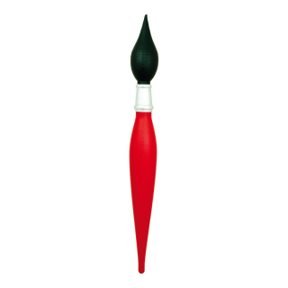 Pinsel Styropor Größe:120x32cm Farbe: rot/schwarz Spedition   #