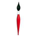 Paintbrush styrofoam 120cm Color: red/black