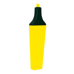 Textmarker Styropor Größe:120x32cm Farbe: gelb/schwarz...