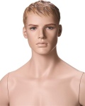 Mannequin Marvin skulpturierte Haare mit Make-up