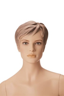 Mannequin Irene D skulpturierte Haare mit Make up