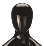 Mannequin Abstract Ringo Herr schwarz hochglänzend