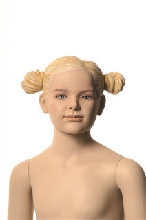 Q-Kids "Alice und Floyd" 6 Jahre skulpturierte Haare mit Make-up