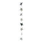 Foil star chain 10-fold - Material: metal foil - Color:...