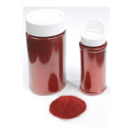 Glimmer in Streudose 110gr./Dose, Kunststoff Farbe: rot