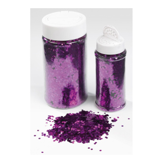 Mica en boîte distributeur 110g/boîte gros matière plastique Color: violet Size: