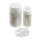 Coarse glitter in shaker can 110g/can - Material: plastic - Color: white - Size: