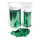 Coarse glitter in shaker can 250g/can - Material: plastic - Color: green - Size: