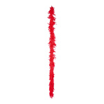 Boa  en plumes véritables Color: rouge Size:...