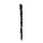 Boa  en plumes véritables Color: noir Size: Ø 10cm X 200cm