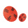 Umbrella  - Material: paper wooden twigs - Color: red/black - Size: Ø 40cm