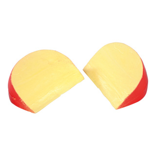 Käseecken 2Stck./Btl., Kunststoff     Groesse: 8x11cm - Farbe: gelb/rot #