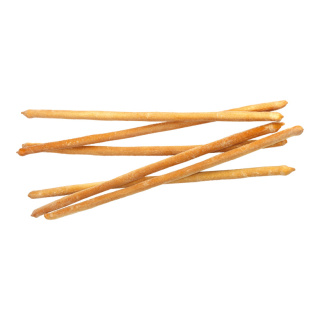 Bread sticks, 6pcs./bag, plastic, Size:;Ø 1cm, Color:light brown