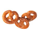 pretzel 3pcs./bag - Material: plastic - Color: brown -...