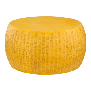 Parmesan-Käserad Kunststoff Größe:Ø 45cm, 24cm Farbe: gelb    #