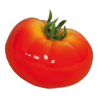 Tomate  matière plastique Color: rouge/orange Size: Ø 9cm