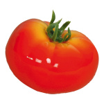Tomate Kunststoff     Groesse: Ø 9cm - Farbe: rot/orange #