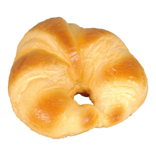 Croissant  mousse synthétique Color: marron/beige Size: Ø 12cm