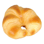 Croissant Schaumstoff Größe:Ø 12cm Farbe: braun/beige    #