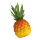 Ananas Kunststoff     Groesse: 10x22cm - Farbe: braun/grün #