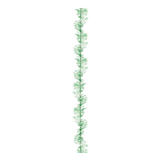 Bambusranke PVC Größe:Ø 14cm, 180cm Farbe: grün    #