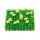 Plaque de gazon «Boutons dor»  PVC soie artificielle Color: vert/blanc Size: 25x25cm