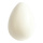 egg  - Material: plastic - Color: white - Size: 20x30cm