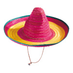 Sombrero  - Material: wood weave - Color: multicoloured -...