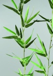 Rideau de bambou 5-fois soie artificielle Color: vert Size: 90x80cm