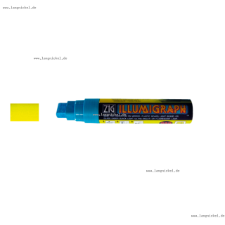Kreidemarker Illumigraph groß 7-15mm gelb