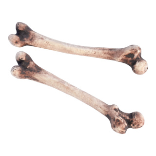 Knochen Styropor Größe:40cm,  Farbe: grau