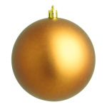 Weihnachtskugel-Kunststoff  Größe:Ø 10cm,  Farbe: bronze...