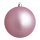 Weihnachtskugel, pink matt  Abmessung: Ø 10cm